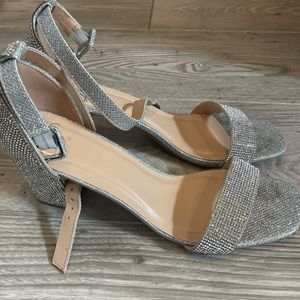 Sparkly Heels Just Bought Worn Once Looks Brand New